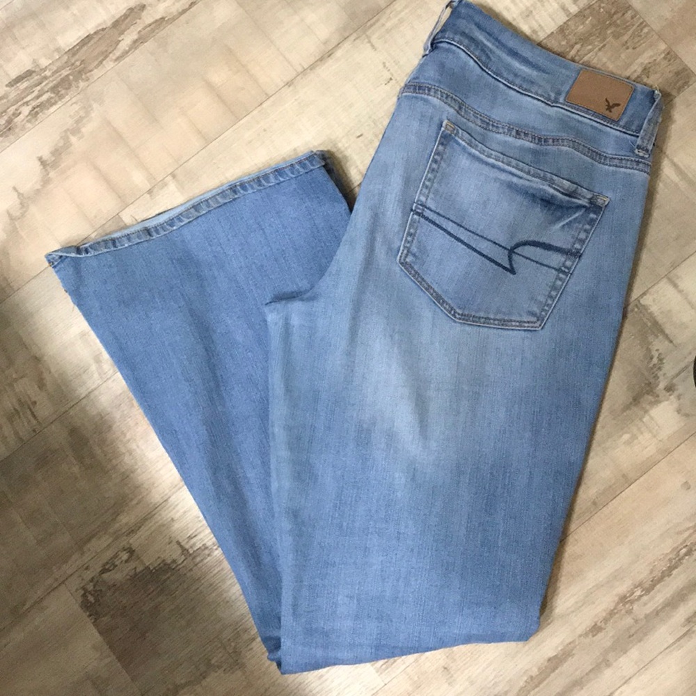 American eagle stretch flare
